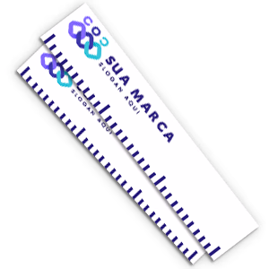 Régua personalizada corporativa